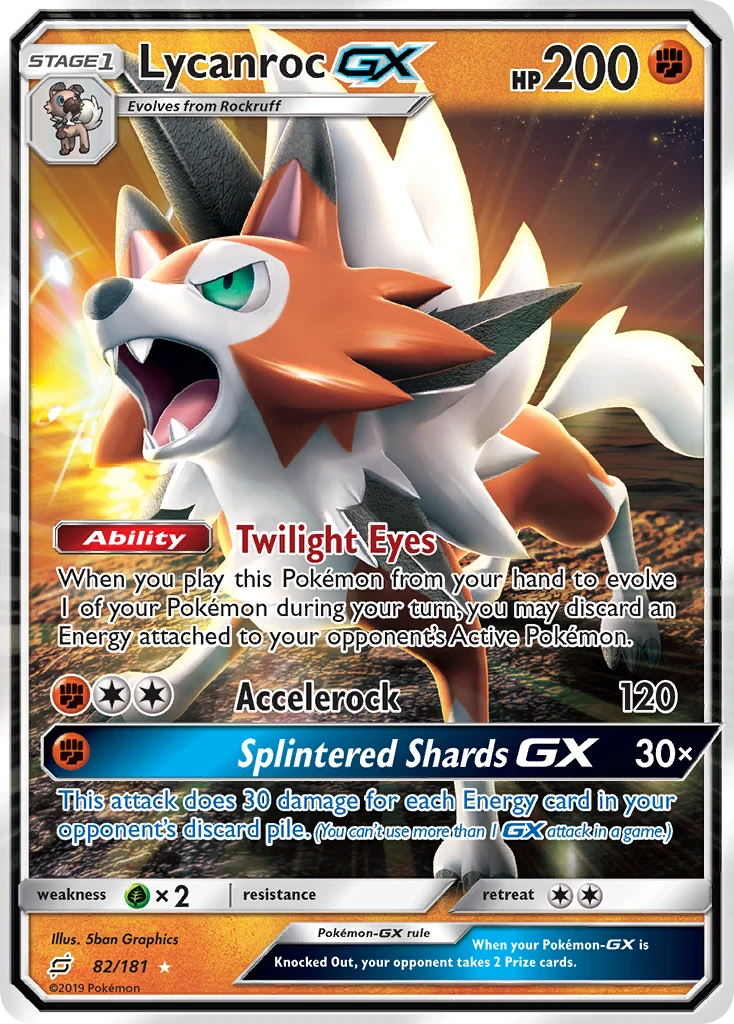 Lycanroc-GX – Team Up 82