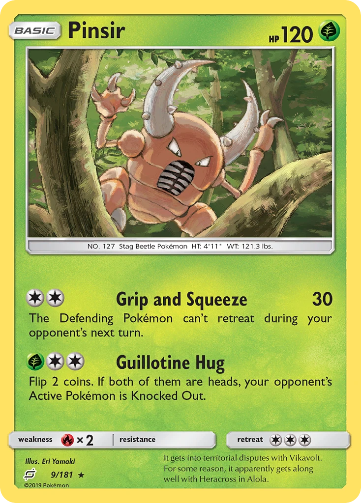Pinsir – Team Up 9