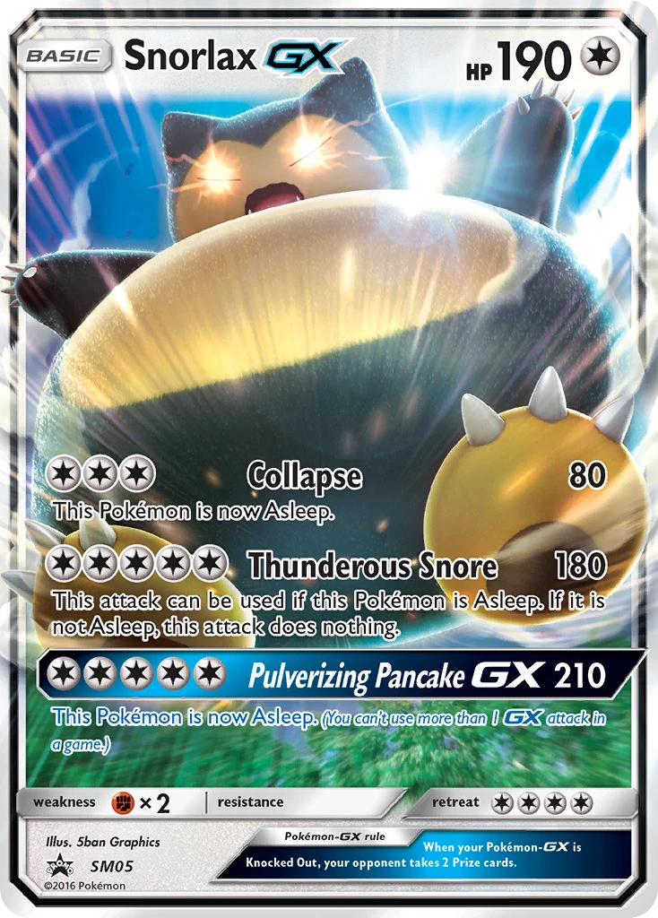 Snorlax-GX – SM Black Star Promos SM05
