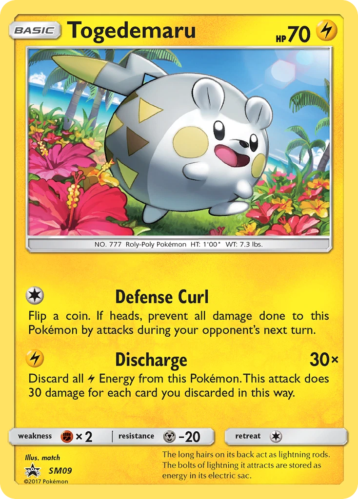 Togedemaru – SM Black Star Promos SM09