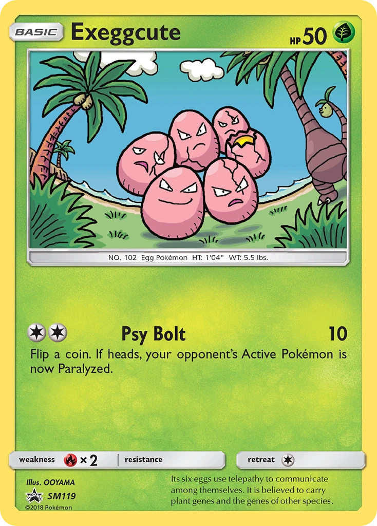 Exeggcute – SM Black Star Promos SM119