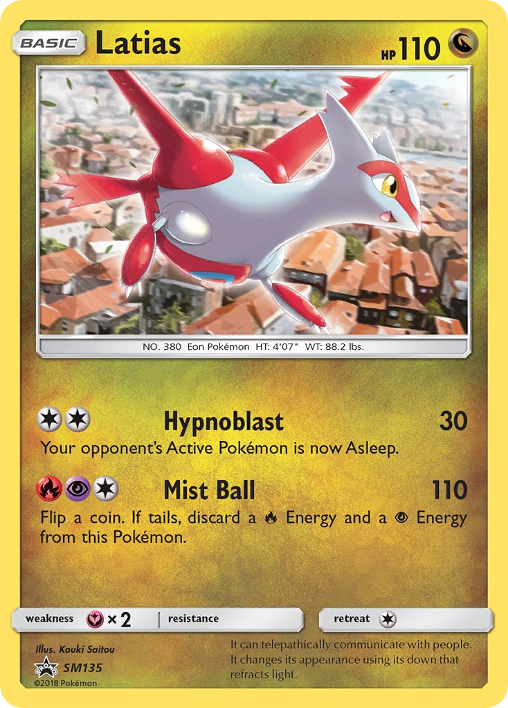 Latias – SM Black Star Promos SM135