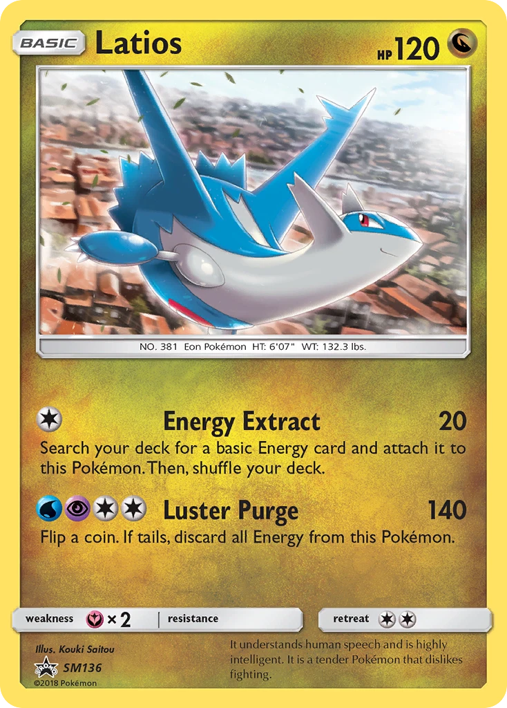 Latios – SM Black Star Promos SM136