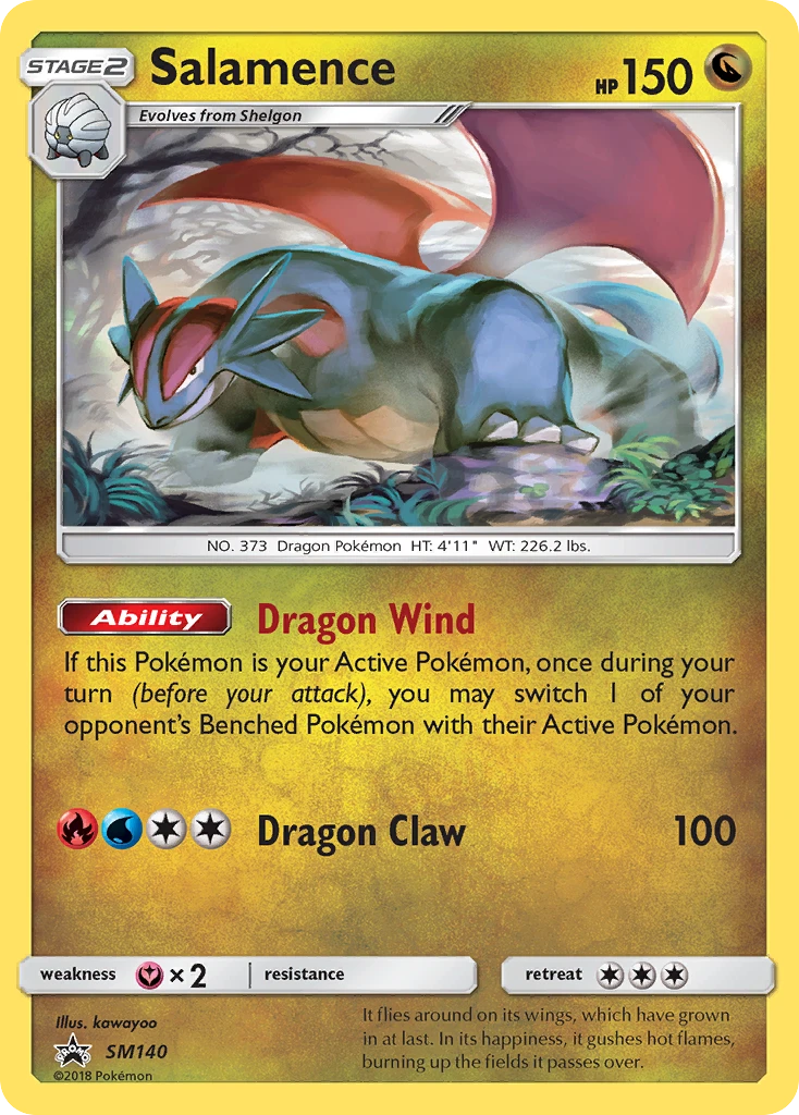 Salamence – SM Black Star Promos SM140
