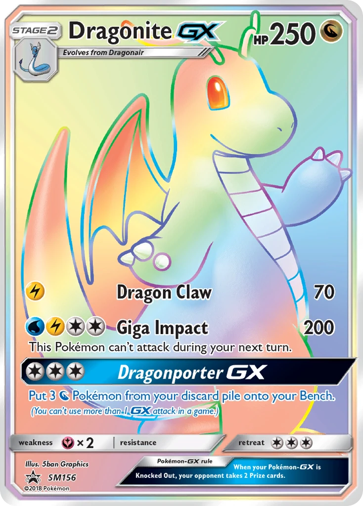 Dracolosse GX – Promo SM SM156