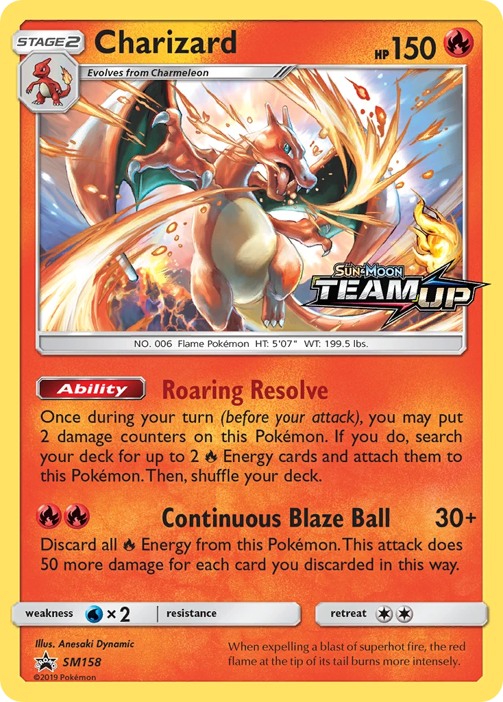 Charizard – SM Black Star Promos SM158