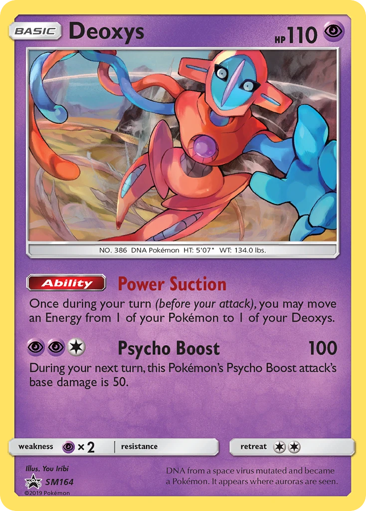 Deoxys – SM Black Star Promos SM164
