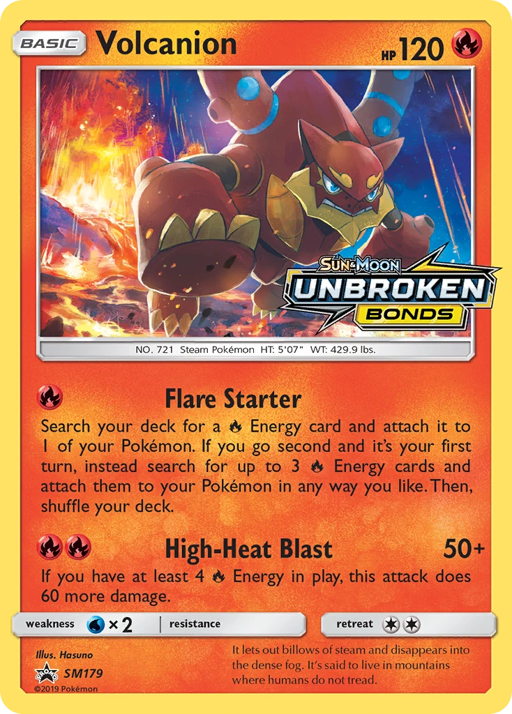 Volcanion – Promo SM SM179