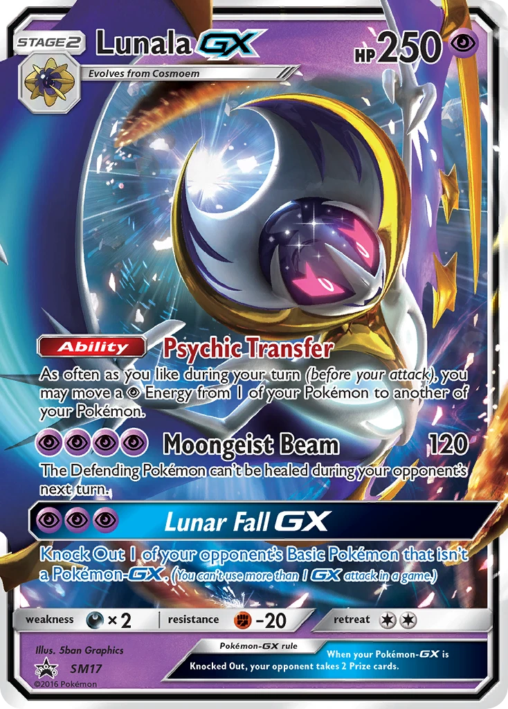 Lunala-GX – SM Black Star Promos SM17