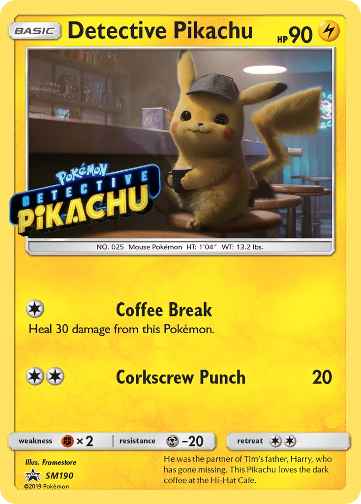 Detective Pikachu – SL Promo SM190