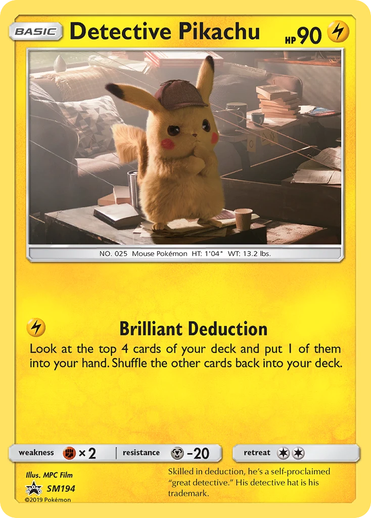 Détective Pikachu – Promo SM SM194