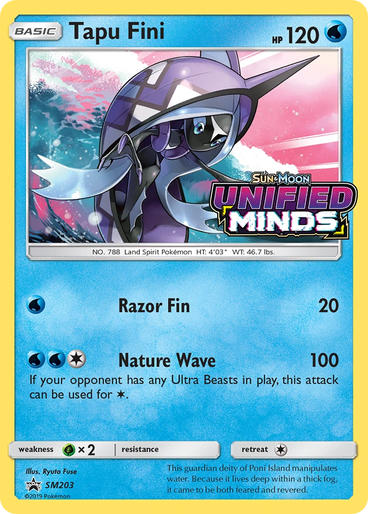 Tapu Fini – SM Black Star Promos SM203