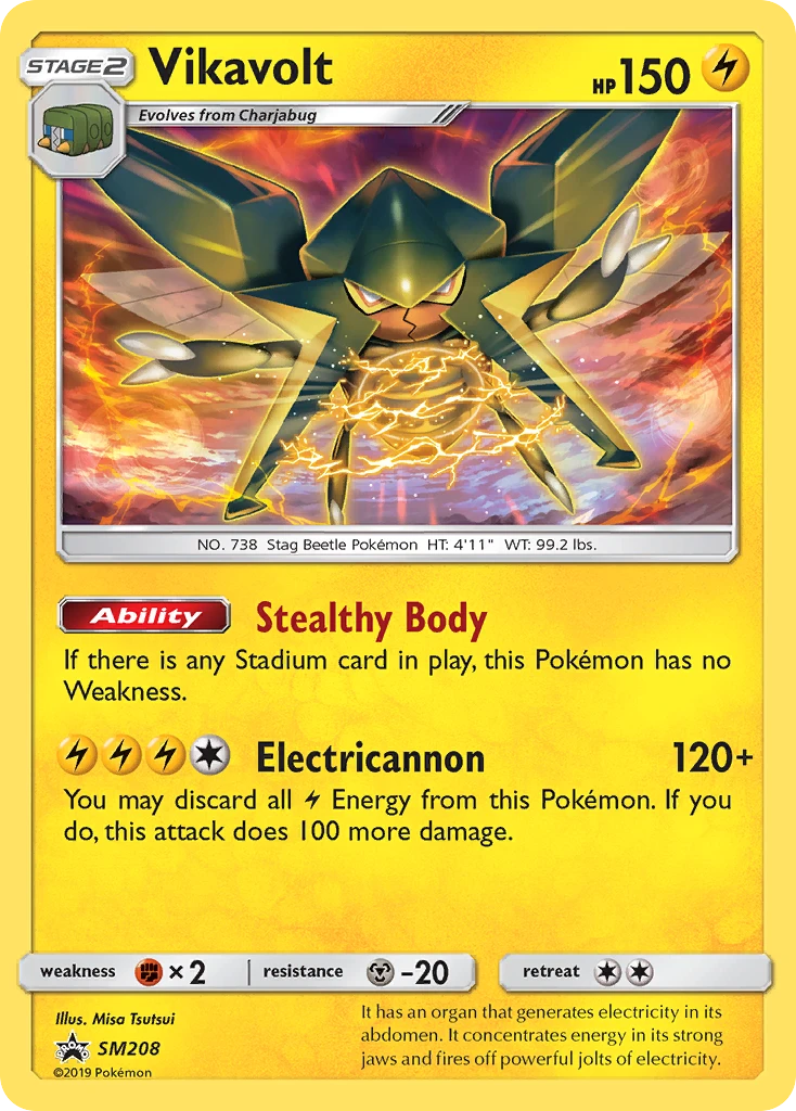 Vikavolt – SM Black Star Promos SM208