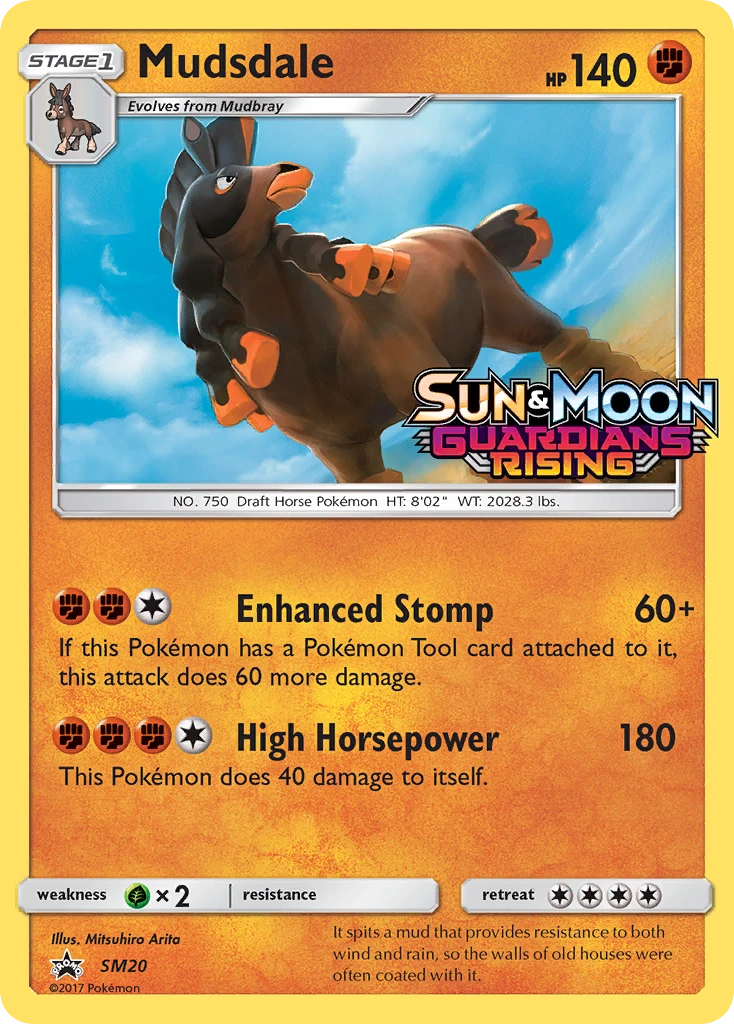 Mudsdale – SM Black Star Promos SM20