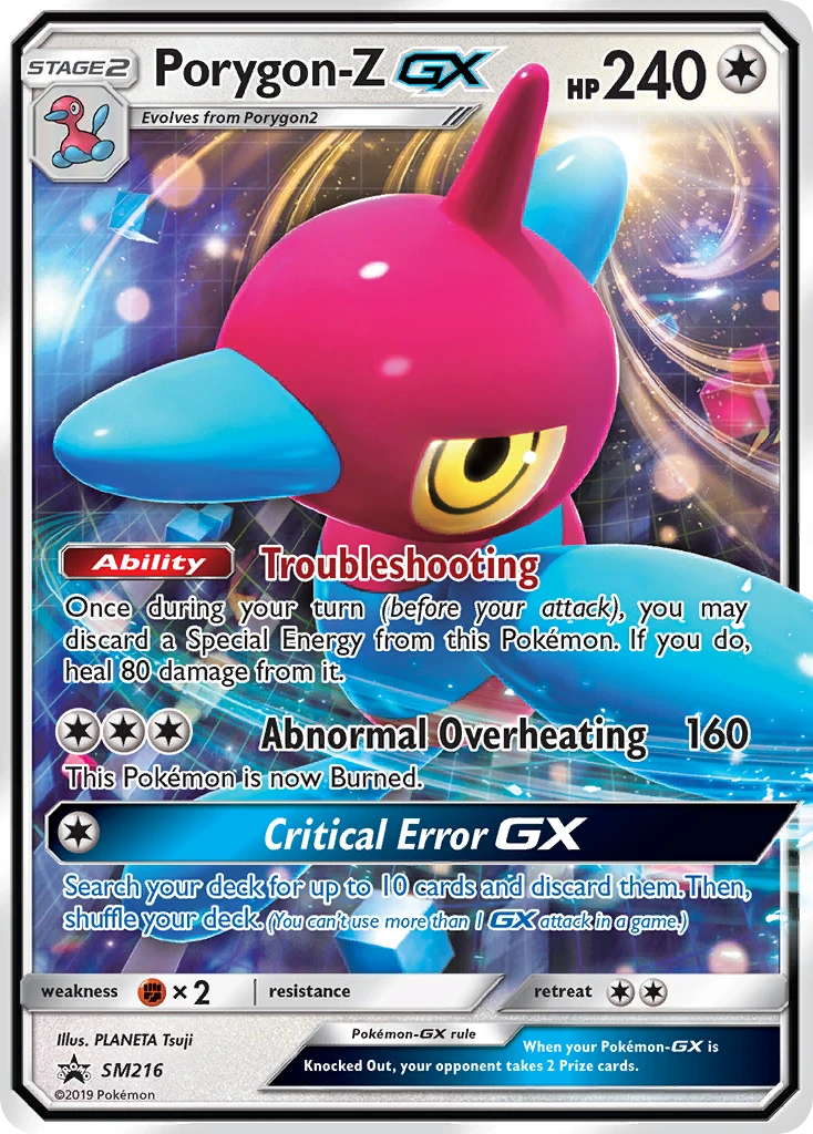 Porygon-Z-GX – SM Black Star Promos SM216