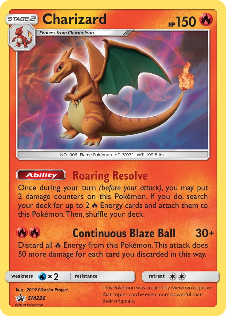 Charizard – Sol e Lua Promos SM226