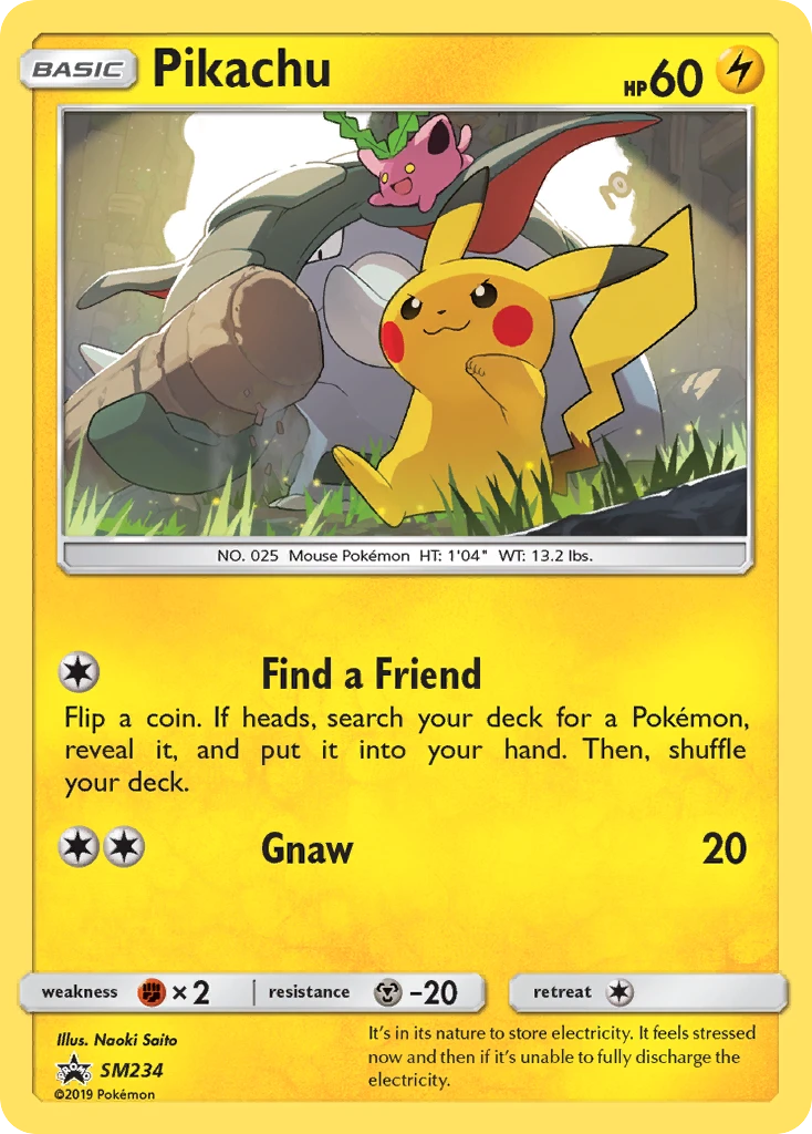 Pikachu – Promo SM SM234