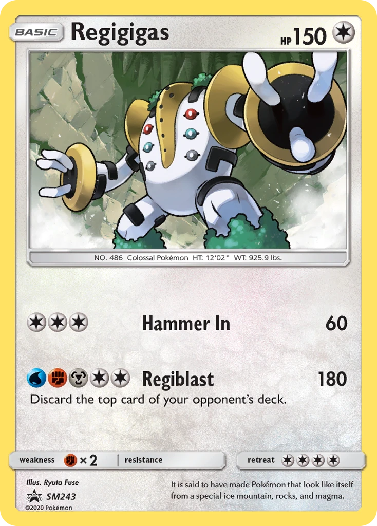 Regigigas – Promo SM SM243