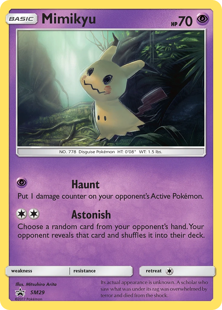 Mimikyu – SM Black Star Promos SM29