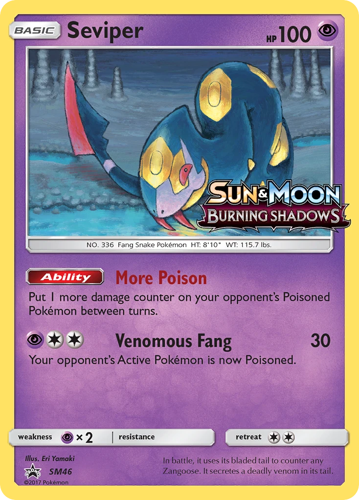Seviper – SM Black Star Promos SM46