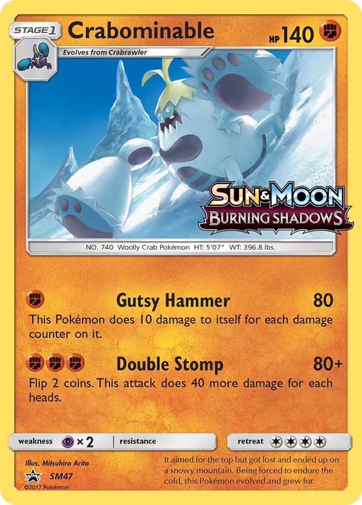 Crabominable – SM Black Star Promos SM47