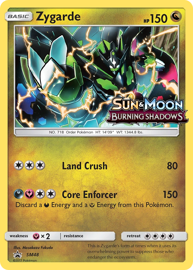 Zygarde – SM Black Star Promos SM48