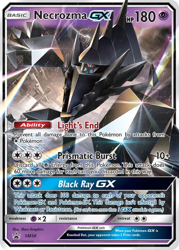 Necrozma-GX – SM Black Star Promos SM58