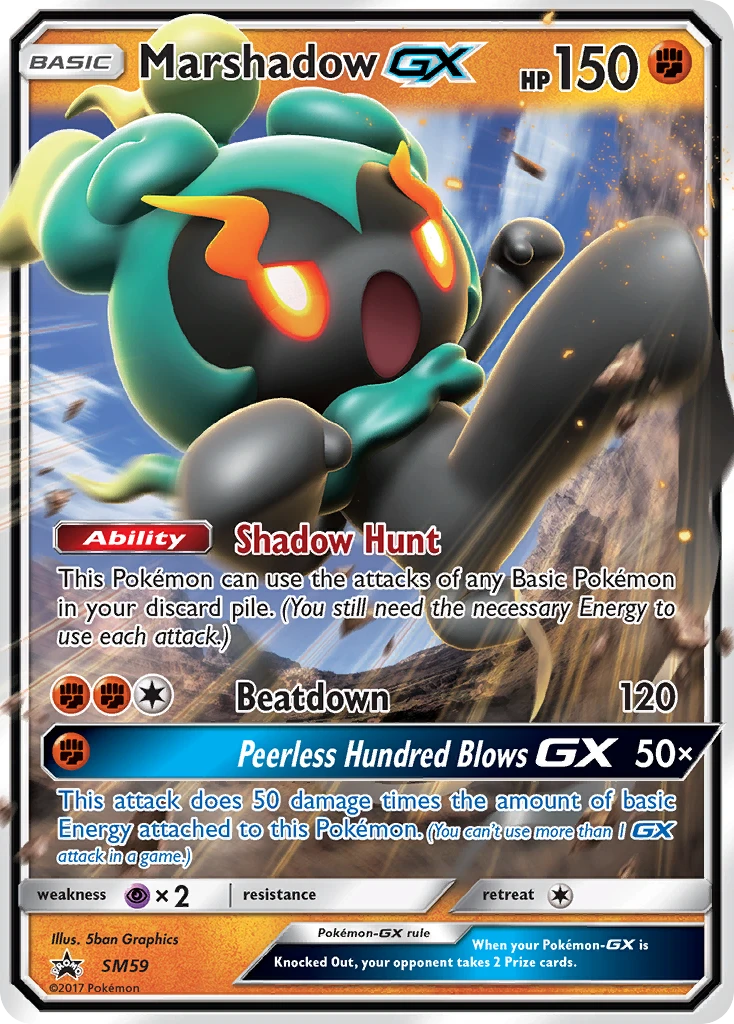 Marshadow-GX – SM Black Star Promos SM59