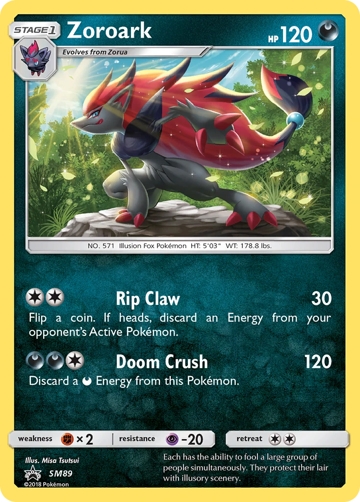 Zoroark – SM Promokarten SM89
