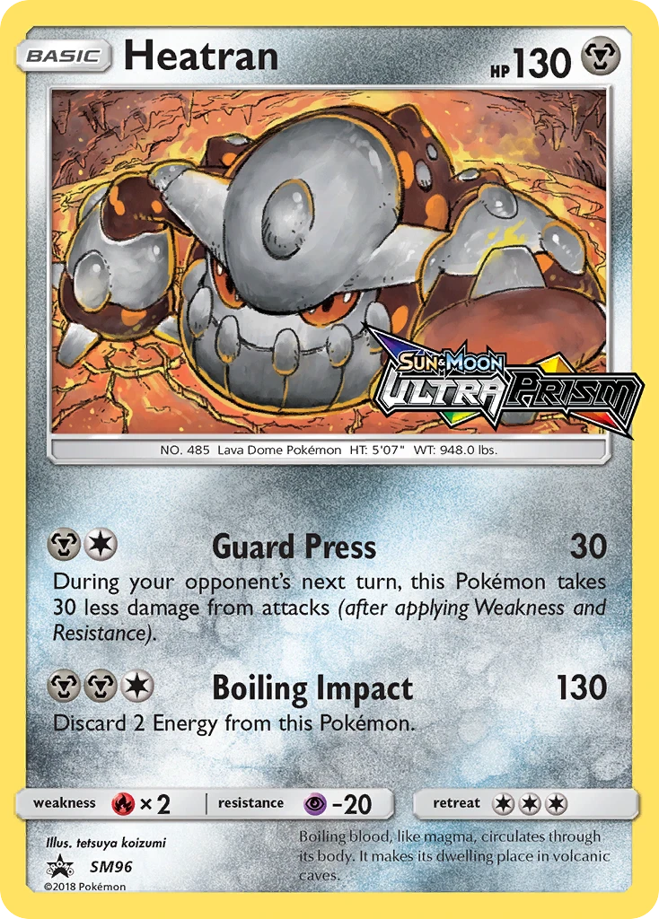 Heatran – SM Black Star Promos SM96