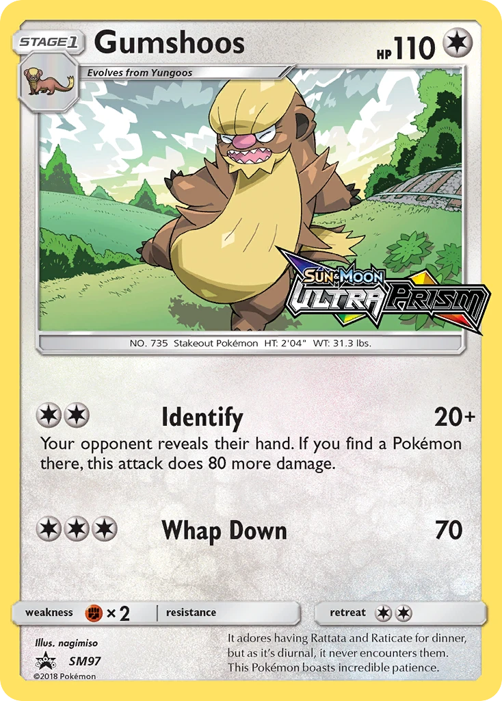 Gumshoos – SM Black Star Promos SM97