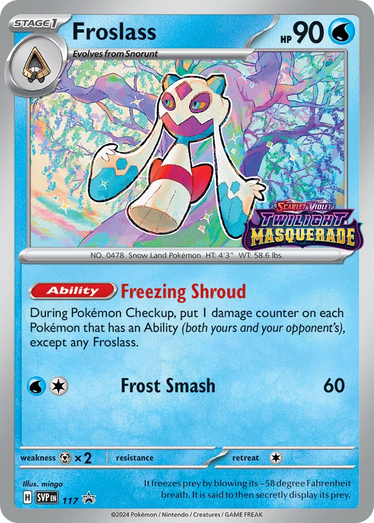 Froslass – SVP Black Star Promos 117