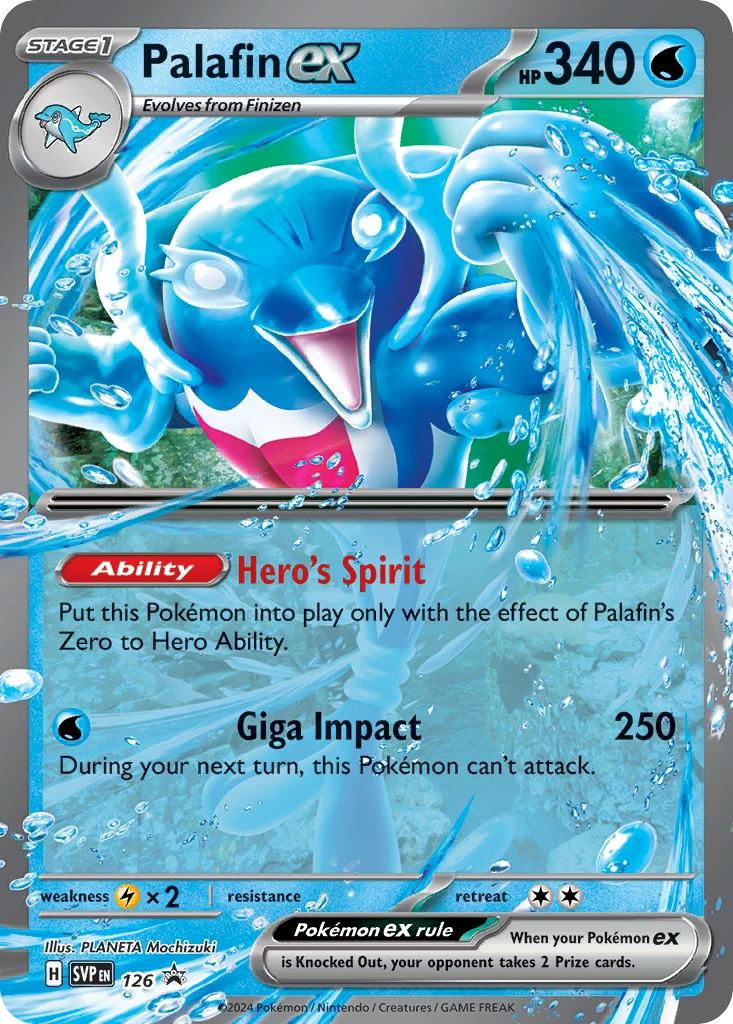 Palafin ex – SVP Black Star Promos 126