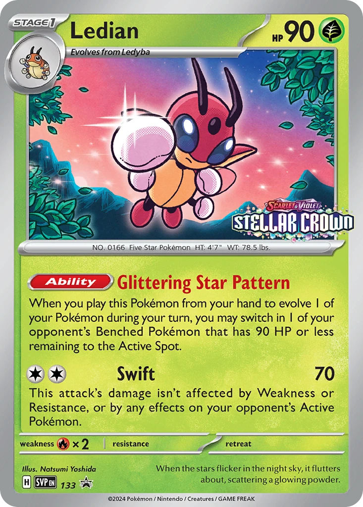 Ledian – SVP Black Star Promos 133