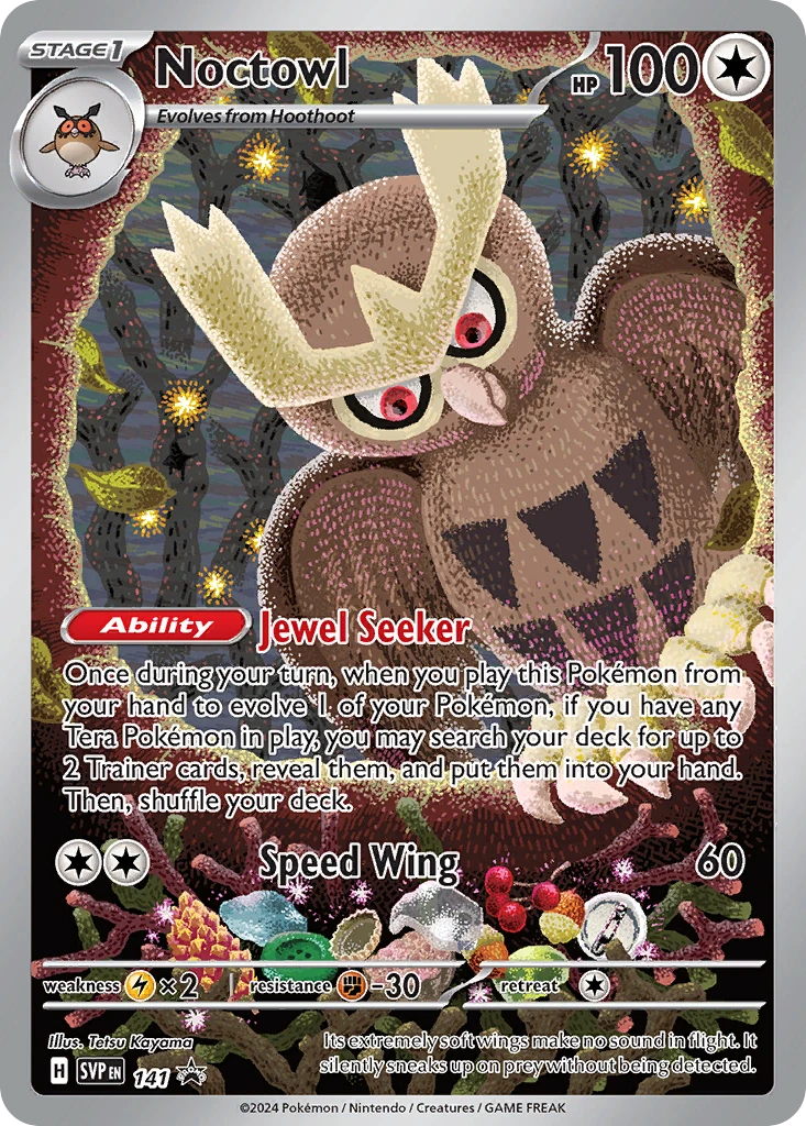 Noctowl – SVP Black Star Promos 141