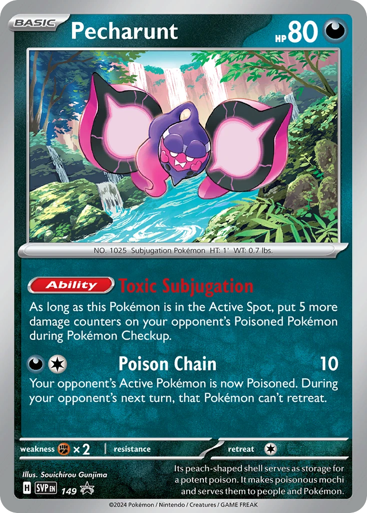 Pecharunt – SVP Black Star Promos 149