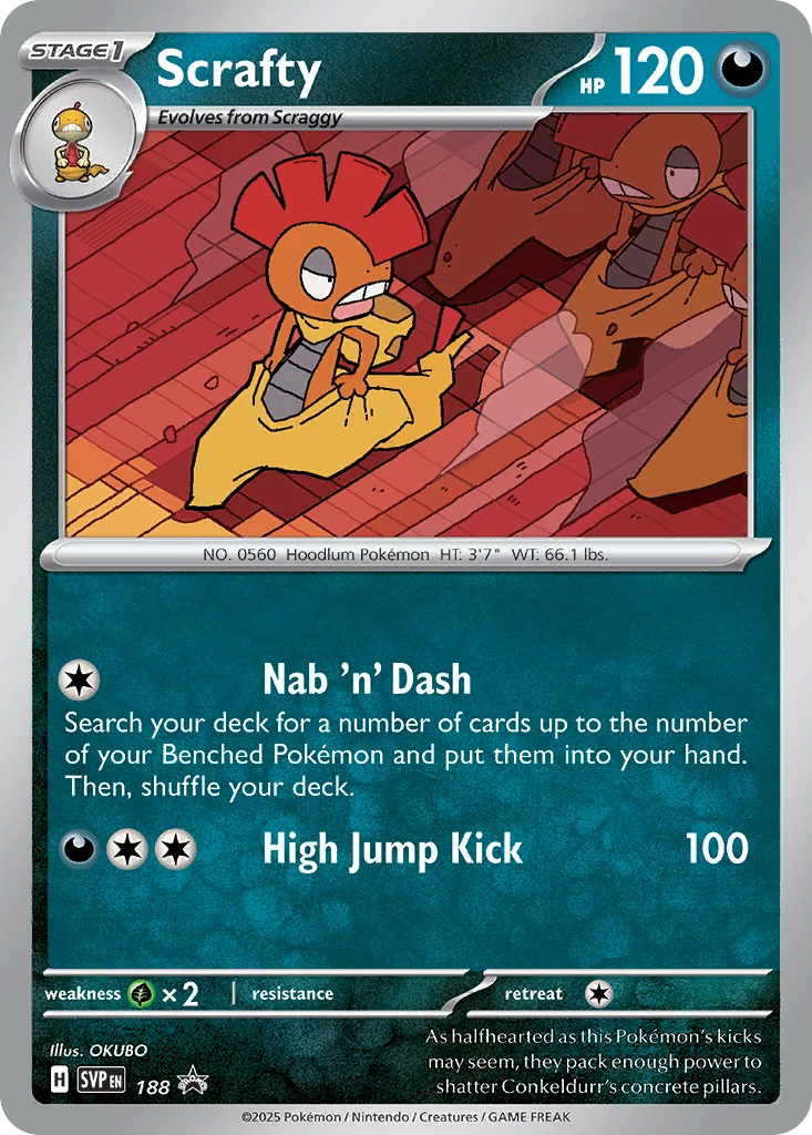 Scrafty – SVP Black Star Promos 188