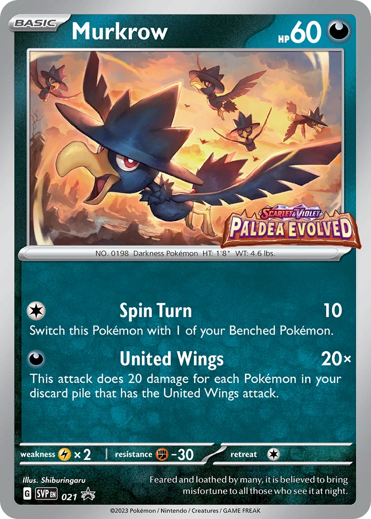 Murkrow – SVP Black Star Promos 21