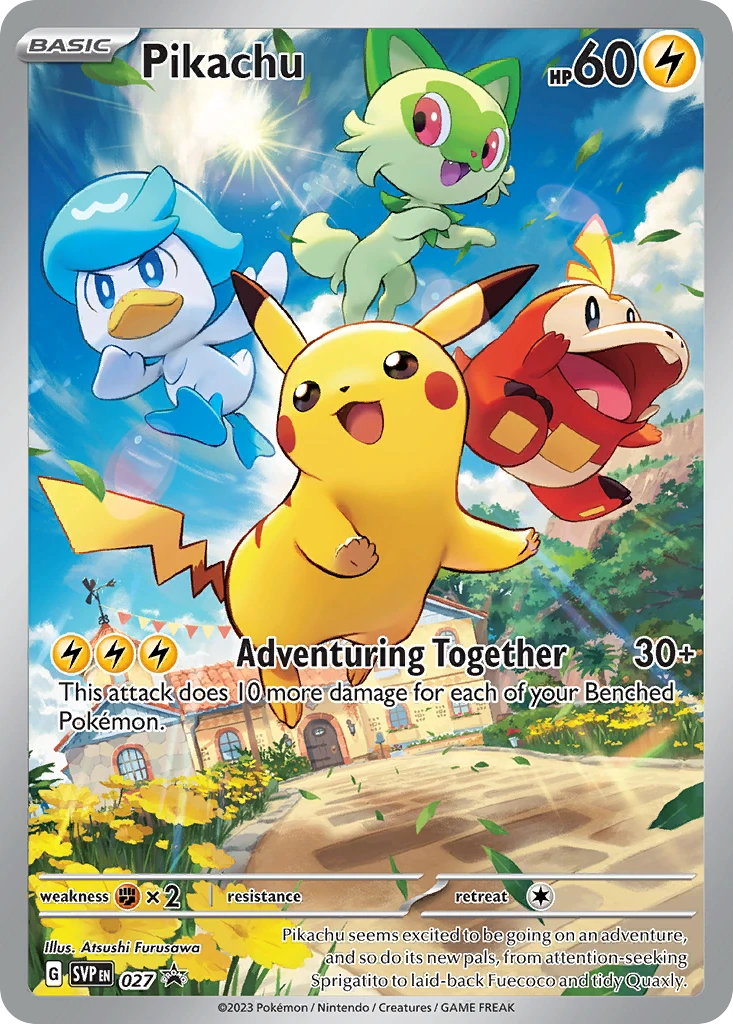 Pikachu – SVP Black Star Promos 27