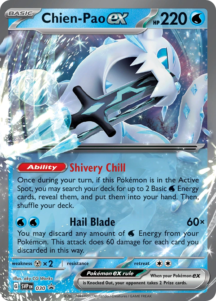 Chien-Pao ex – SVP Black Star Promos 30