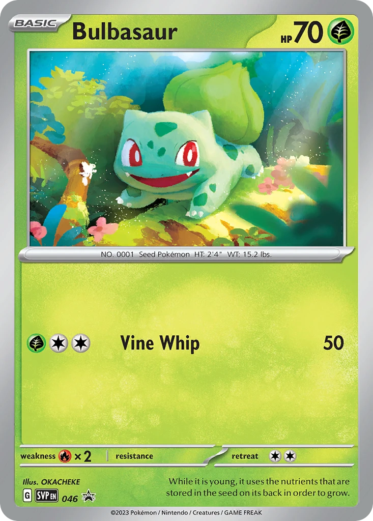 Bulbasaur – SVP Black Star Promos 46