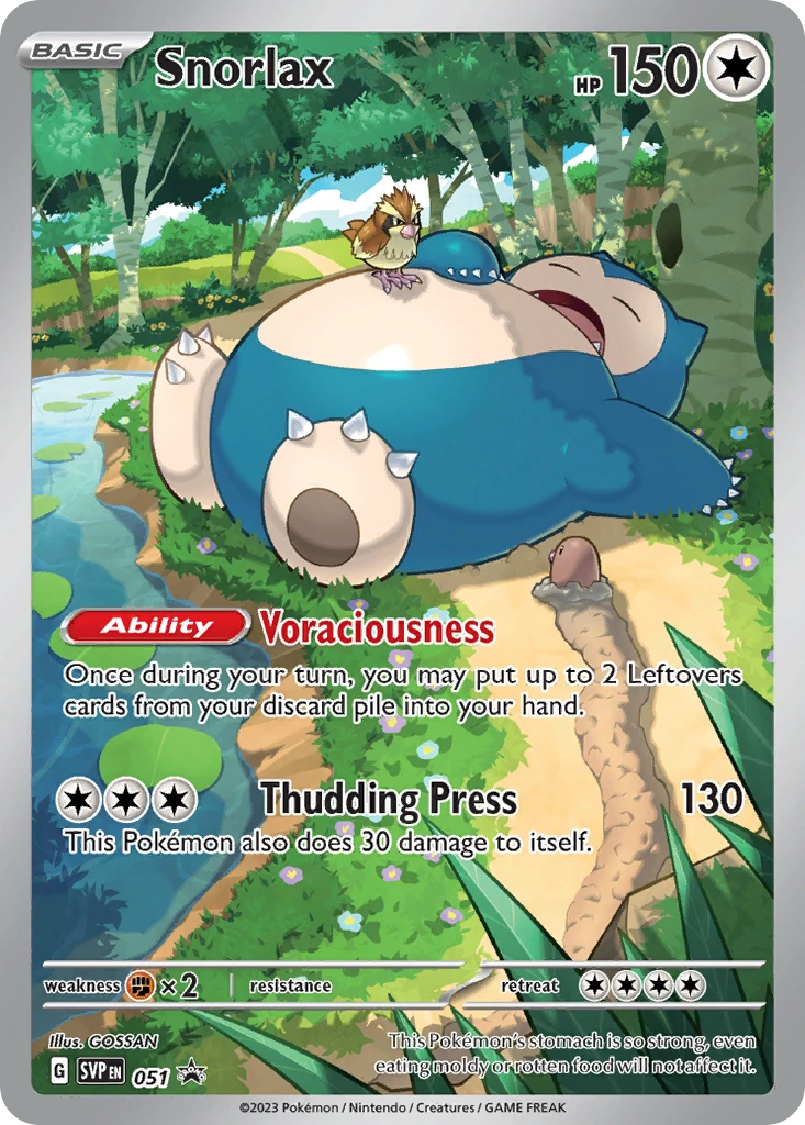 Snorlax – SVP Black Star Promos 51