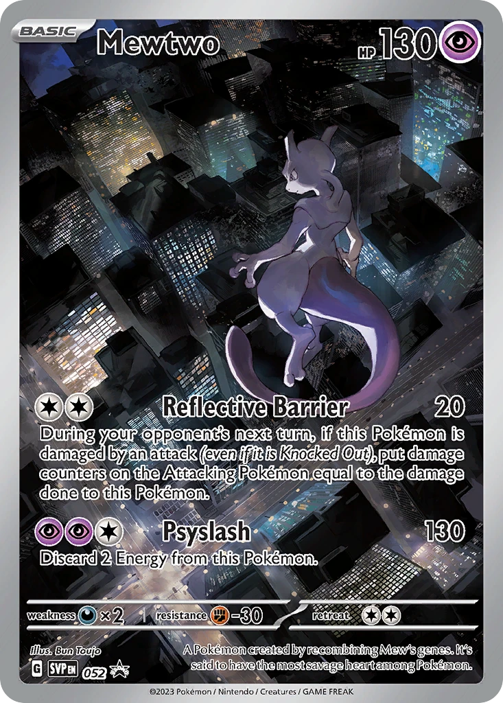 Mewtwo – SVP Black Star Promos 52