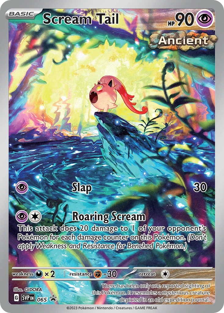 Scream Tail – SVP Black Star Promos 65