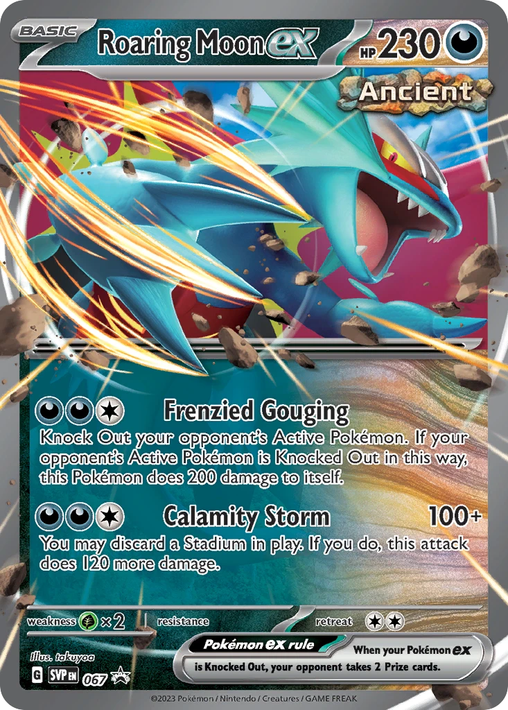 Roaring Moon ex – SVP Black Star Promos 67
