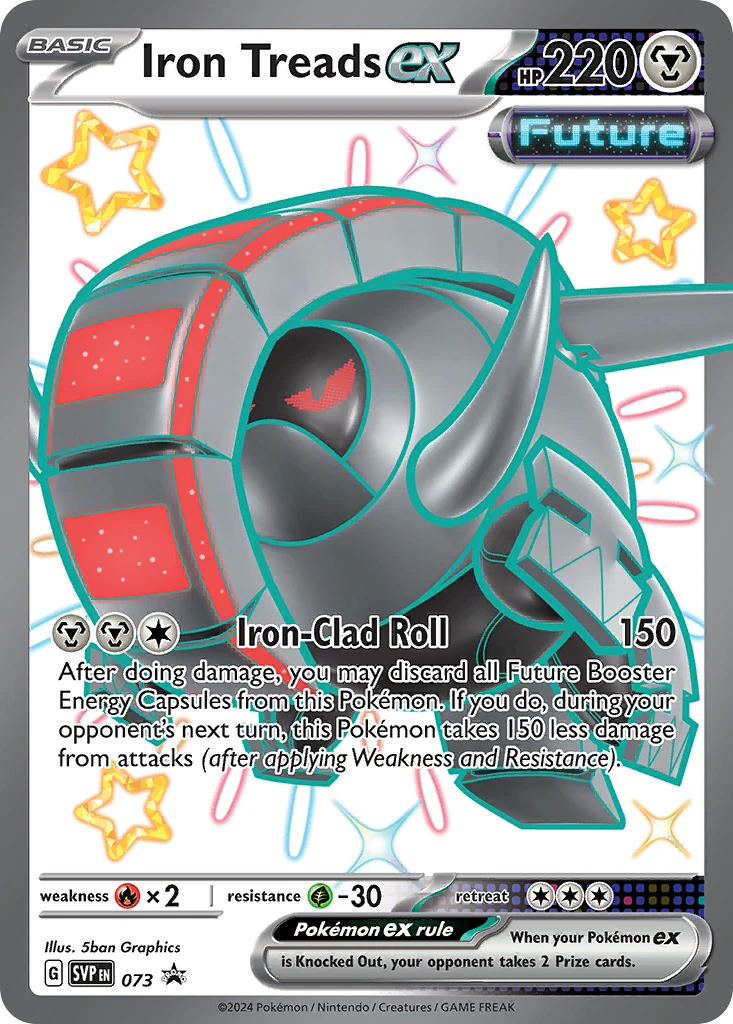 Iron Treads ex – SVP Black Star Promos 73