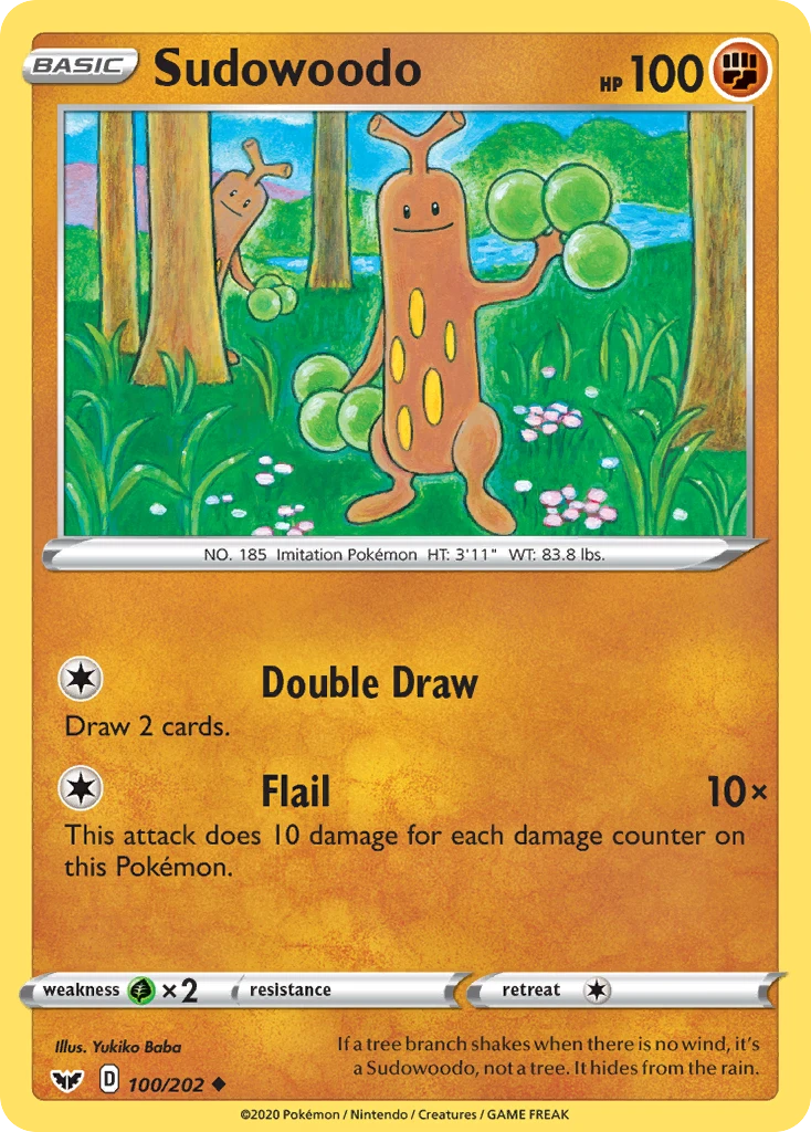Sudowoodo – Espada e Escudo 100