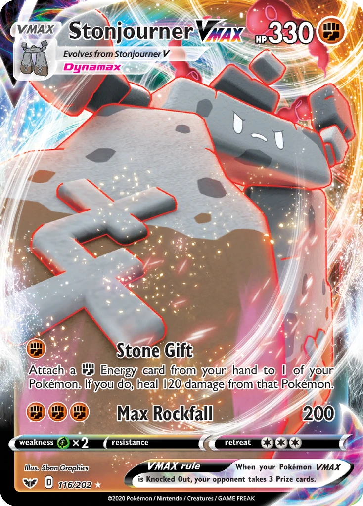 Stonjourner VMAX – Sword & Shield 116