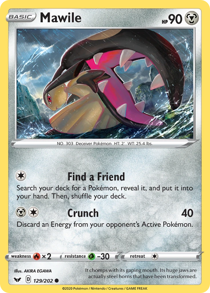 Mawile – Sword & Shield 129
