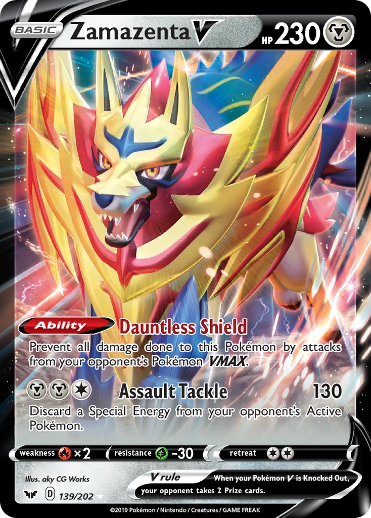 Zamazenta V – Sword & Shield 139